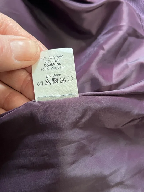 J. Crew purple pink blue tweed boucle wool blend No. 2 pencil skirt - Picture 13 of 13